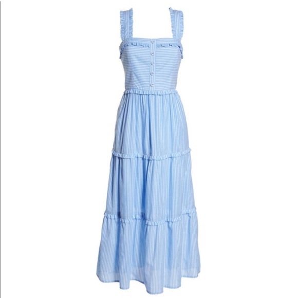 Dresses & Skirts - Gal Meets Glam Courtney Rio Striped Tiered Maxi Dress
